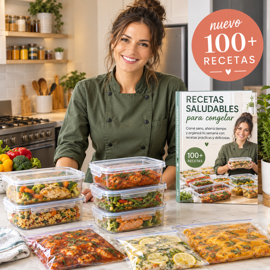 Recetas saludables para congelar